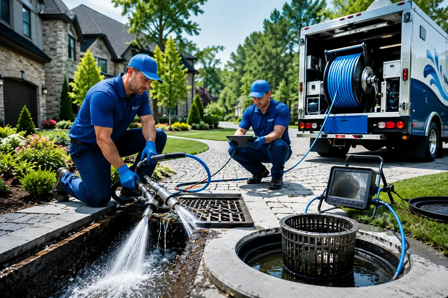 Local outdoor drain cleaning professionals in Champlin, MN